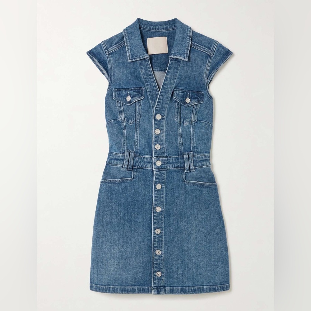 PAIGE Jaxsyn stretch-denim mini dress